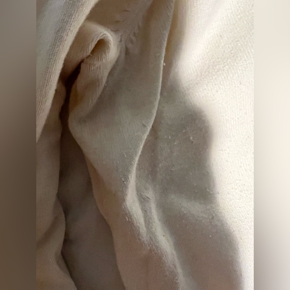 Gap off white/cream cotton turtleneck sweater - Picture 5 of 5